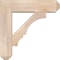 Ekena Millwork Balboa Craftsman Smooth Bracket w/ Offset Brace, Douglas Fir, 7 1/2"W x 28"D x 28"H BKT0806X28X28BOA04SDF - alternate 3